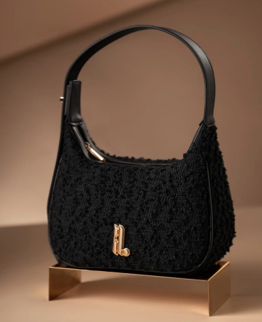 CANNES BAG BLACK MEDIUM