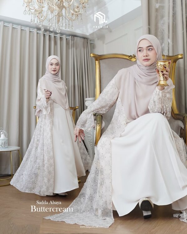 SADDA ABAYA - BUTTERCREAM