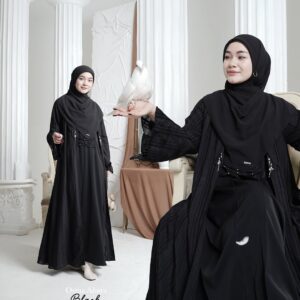 OSMA ABAYA - BLACK