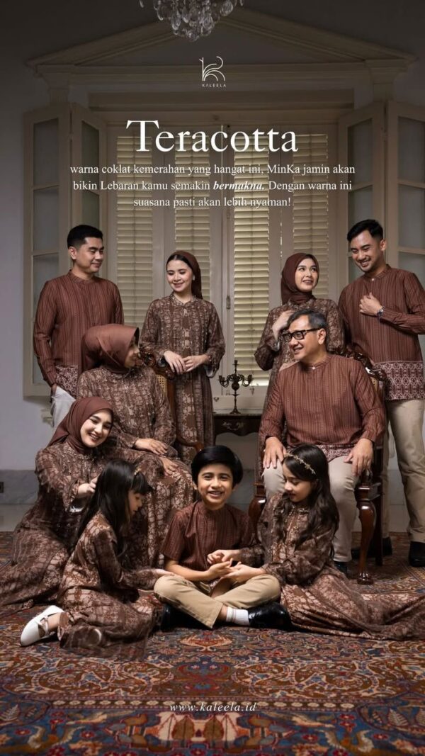 MANOHARA FAMILY SET - TERACOTTA