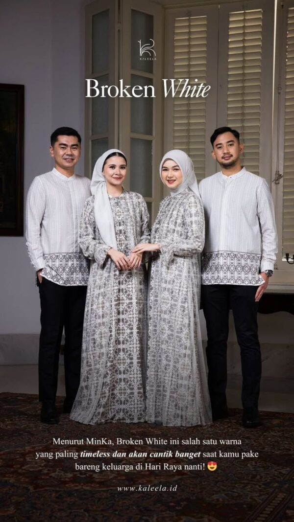 MANOHARA FAMILY SET - BROKENWHITE